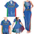 Custom Italy Football Family Matching Tank Maxi Dress and Hawaiian Shirt Special Pisa Tower - Wonder Print Shop