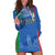 Custom Italy Football Hoodie Dress Special Pisa Tower - Wonder Print Shop