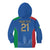 Custom Italy Football Kid Hoodie Special Pisa Tower - Wonder Print Shop