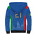 Custom Italy Football Sherpa Hoodie Special Pisa Tower