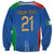 Custom Italy Football Sweatshirt Special Pisa Tower - Wonder Print Shop