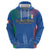 Custom Italy Football Zip Hoodie Special Pisa Tower