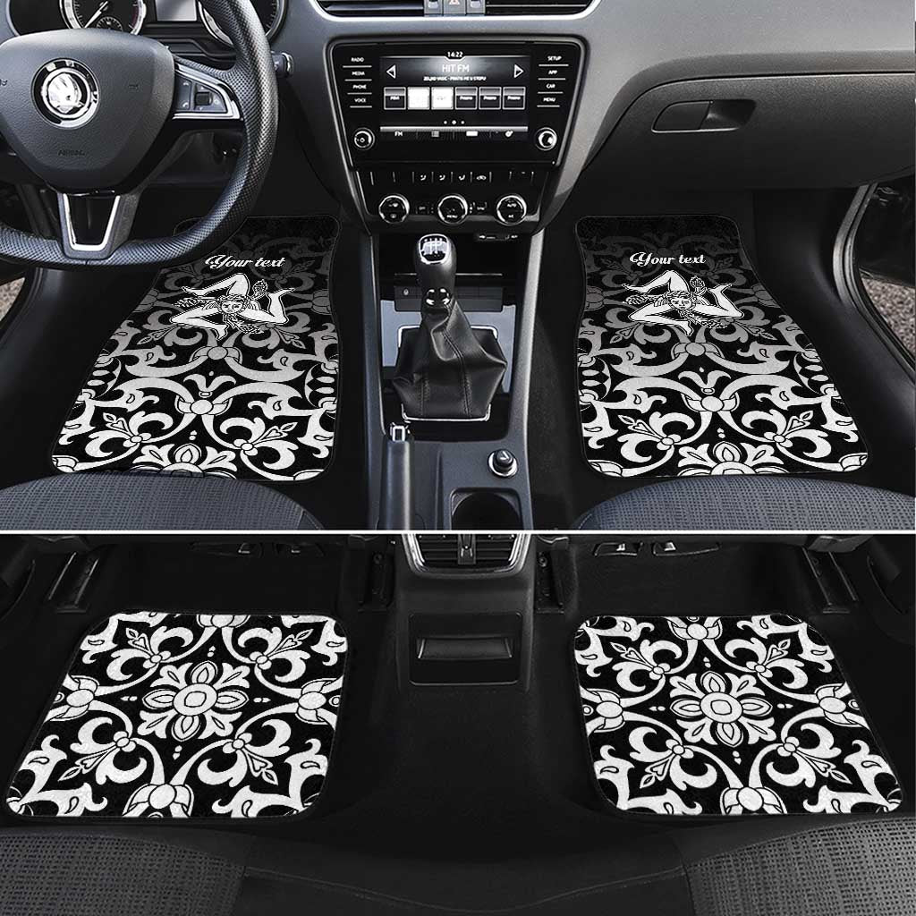 Personalized Italy Trinacria Sicily Car Mats LT9 - Wonder Print Shop