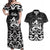 Personalized Italy Trinacria Sicily Couples Matching Off Shoulder Maxi Dress and Hawaiian Shirt LT9 - Wonder Print Shop