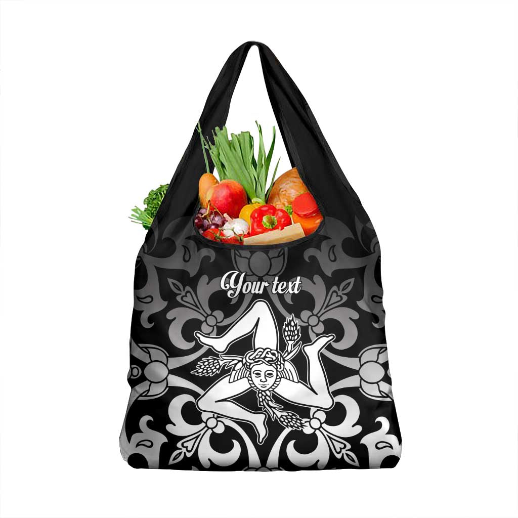 Personalized Italy Trinacria Sicily Grocery Bag