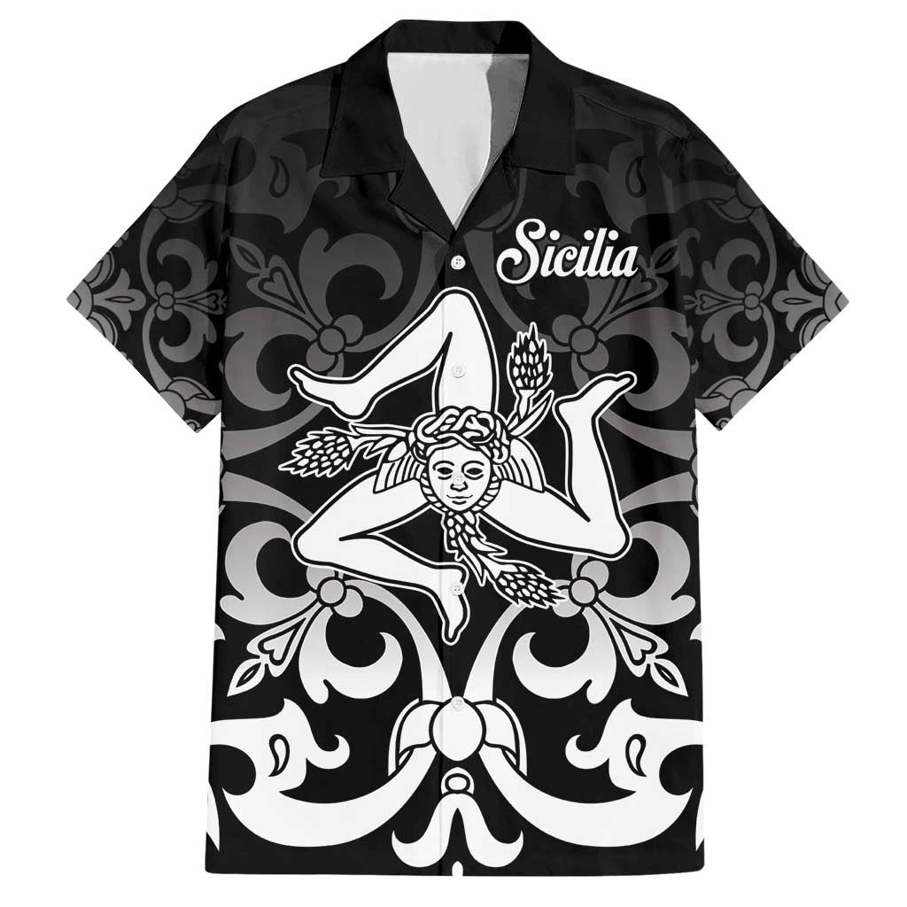 Personalized Italy Trinacria Sicily Hawaiian Shirt - Wonder Print Shop