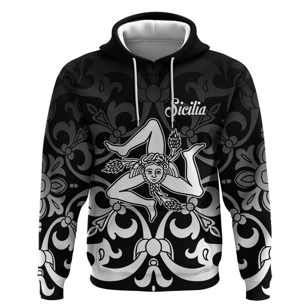 Personalized Italy Trinacria Sicily Hoodie - Wonder Print Shop