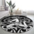 Personalized Italy Trinacria Sicily Round Carpet