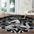 Personalized Italy Trinacria Sicily Round Carpet