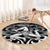 Personalized Italy Trinacria Sicily Round Carpet