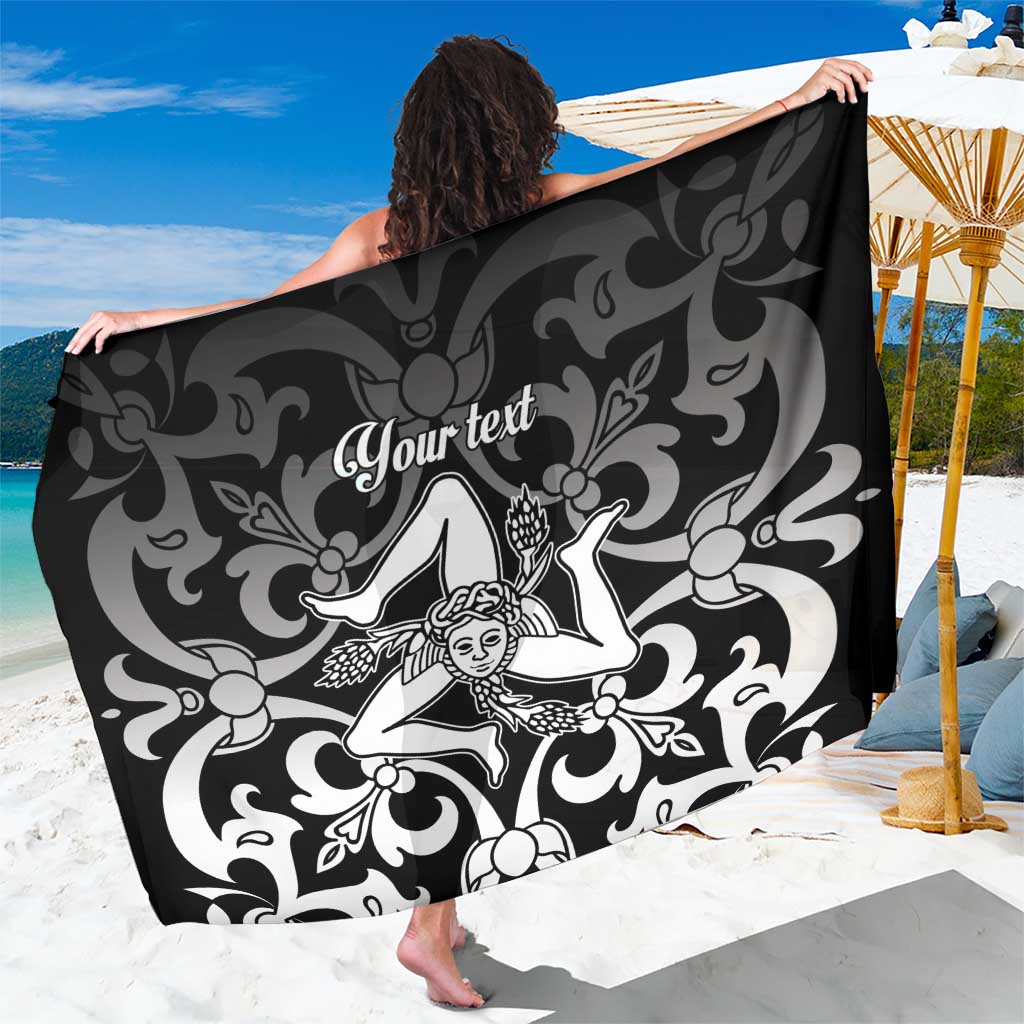 Personalized Italy Trinacria Sicily Sarong