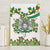 Sicilian Triskelion Canvas Wall Art with Cactus and Lemons LT9 - Wonder Print Shop