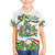 Sicilian Triskelion Family Matching Long Sleeve Bodycon Dress and Hawaiian Shirt with Cactus and Lemons LT9 - Wonder Print Shop