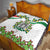 Sicilian Triskelion Quilt with Cactus and Lemons