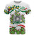 Sicilian Triskelion T Shirt with Cactus and Lemons - Wonder Print Shop