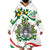 Sicilian Triskelion Wearable Blanket Hoodie with Cactus and Lemons