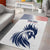 Custom France Football Area Rug Les Bleus Rooster Sporty Style LT9 - Wonder Print Shop