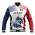 Custom France Football Baseball Jacket Les Bleus Rooster Sporty Style LT9 - Wonder Print Shop