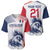 Custom France Football Baseball Jersey Les Bleus Rooster Sporty Style LT9 - Wonder Print Shop