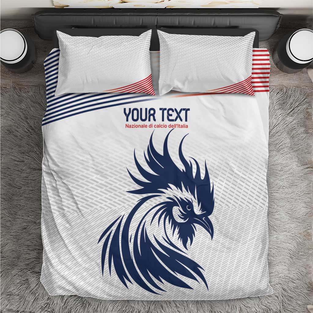 Custom France Football Bedding Set Les Bleus Rooster Sporty Style LT9 - Wonder Print Shop