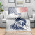 Custom France Football Blanket Les Bleus Rooster Sporty Style