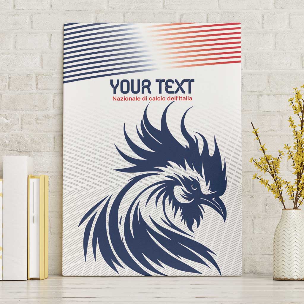 Custom France Football Canvas Wall Art Les Bleus Rooster Sporty Style LT9 - Wonder Print Shop