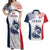 Custom France Football Couples Matching Off Shoulder Maxi Dress and Hawaiian Shirt Les Bleus Rooster Sporty Style LT9 - Wonder Print Shop