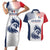 Custom France Football Couples Matching Short Sleeve Bodycon Dress and Hawaiian Shirt Les Bleus Rooster Sporty Style LT9 - Wonder Print Shop