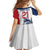 Custom France Football Family Matching Off Shoulder Short Dress and Hawaiian Shirt Les Bleus Rooster Sporty Style LT9 - Wonder Print Shop