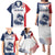 Custom France Football Family Matching Puletasi and Hawaiian Shirt Les Bleus Rooster Sporty Style - Wonder Print Shop