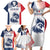 Custom France Football Family Matching Short Sleeve Bodycon Dress and Hawaiian Shirt Les Bleus Rooster Sporty Style - Wonder Print Shop