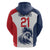 Custom France Football Hoodie Les Bleus Rooster Sporty Style - Wonder Print Shop