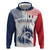 Custom France Football Hoodie Les Bleus Rooster Sporty Style - Wonder Print Shop