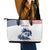 Custom France Football Leather Tote Bag Les Bleus Rooster Sporty Style - Wonder Print Shop