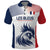 Custom France Football Polo Shirt Les Bleus Rooster Sporty Style - Wonder Print Shop