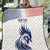 Custom France Football Quilt Les Bleus Rooster Sporty Style