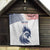 Custom France Football Quilt Les Bleus Rooster Sporty Style