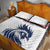 Custom France Football Quilt Bed Set Les Bleus Rooster Sporty Style - Wonder Print Shop