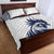 Custom France Football Quilt Bed Set Les Bleus Rooster Sporty Style - Wonder Print Shop