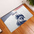 Custom France Football Rubber Doormat Les Bleus Rooster Sporty Style - Wonder Print Shop