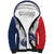 Custom France Football Sherpa Hoodie Les Bleus Rooster Sporty Style - Wonder Print Shop