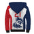 Custom France Football Sherpa Hoodie Les Bleus Rooster Sporty Style - Wonder Print Shop