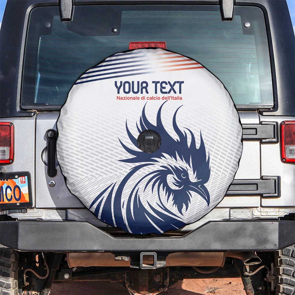 Custom France Football Spare Tire Cover Les Bleus Rooster Sporty Style - Wonder Print Shop