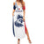 Custom France Football Summer Maxi Dress Les Bleus Rooster Sporty Style - Wonder Print Shop