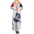 Custom France Football Summer Maxi Dress Les Bleus Rooster Sporty Style - Wonder Print Shop