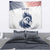 Custom France Football Tapestry Les Bleus Rooster Sporty Style