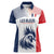 Custom France Football Women Polo Shirt Les Bleus Rooster Sporty Style - Wonder Print Shop