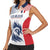 Custom France Football Women Sleeveless Polo Shirt Les Bleus Rooster Sporty Style - Wonder Print Shop