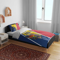 Personalized Moldova Independence Day 1991 Bedding Set One People One Nation - Wonder Print Shop