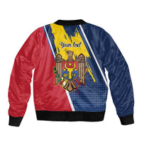 Personalized Moldova Independence Day 1991 Bomber Jacket One People One Nation - Wonder Print Shop